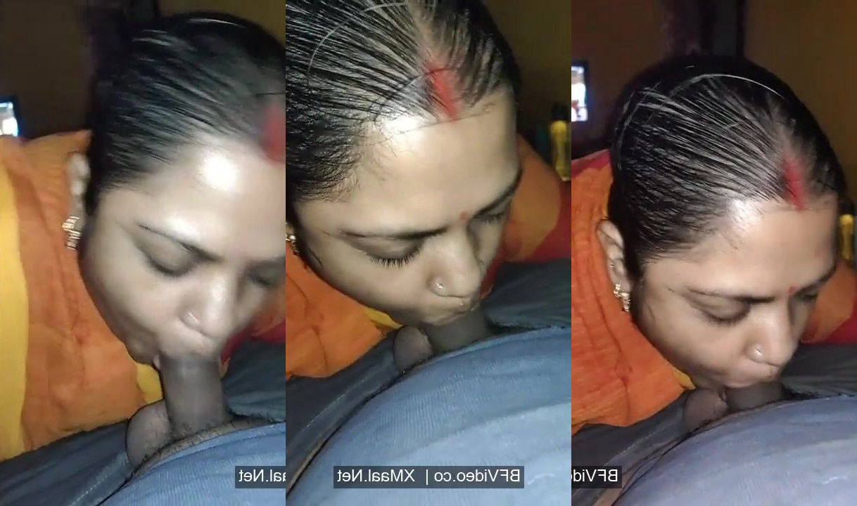 Bengali boudi Sonam ne deep blowjob diya devar ko