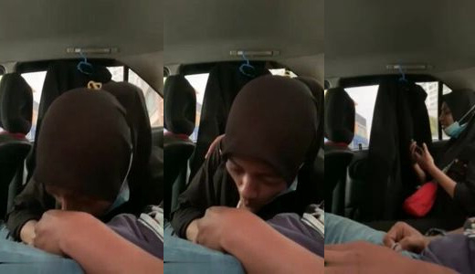 Car mein blowjob diya Muslim girl Joya ne