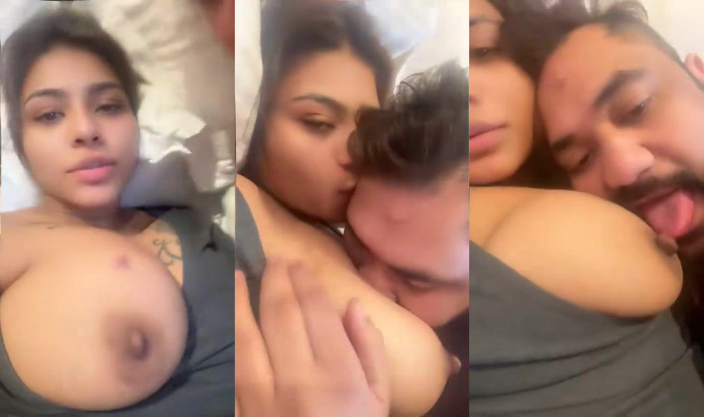 Cinema model girl big boobs lick