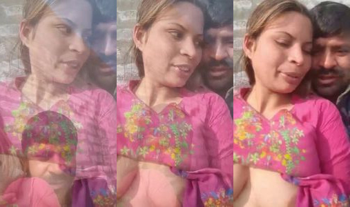 dehati bhabhi uncle and girl outside romance
