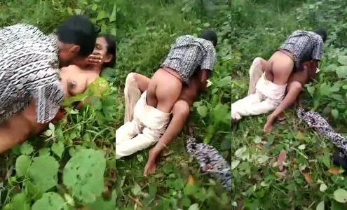 Dehati ladki ki Jungle mein chudai ki viral mms