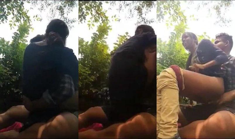 Dehati village bhabhi girl Neha ki chudai outdoor mein