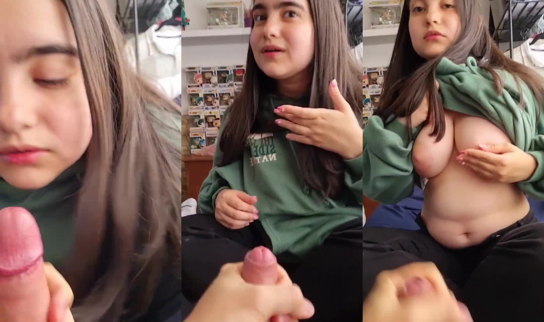 Delhi Girl facial cum on the blowjob