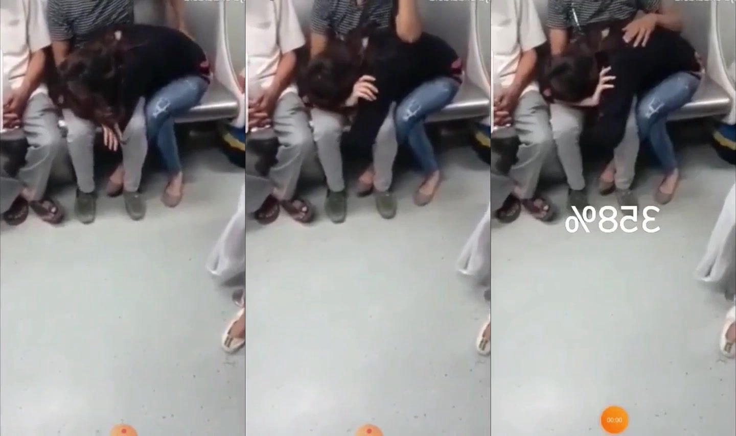 Delhi Metro mein lund suck kiya gf ne
