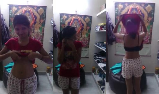desi girlfriend ki boobs ki video bana raha hai premi