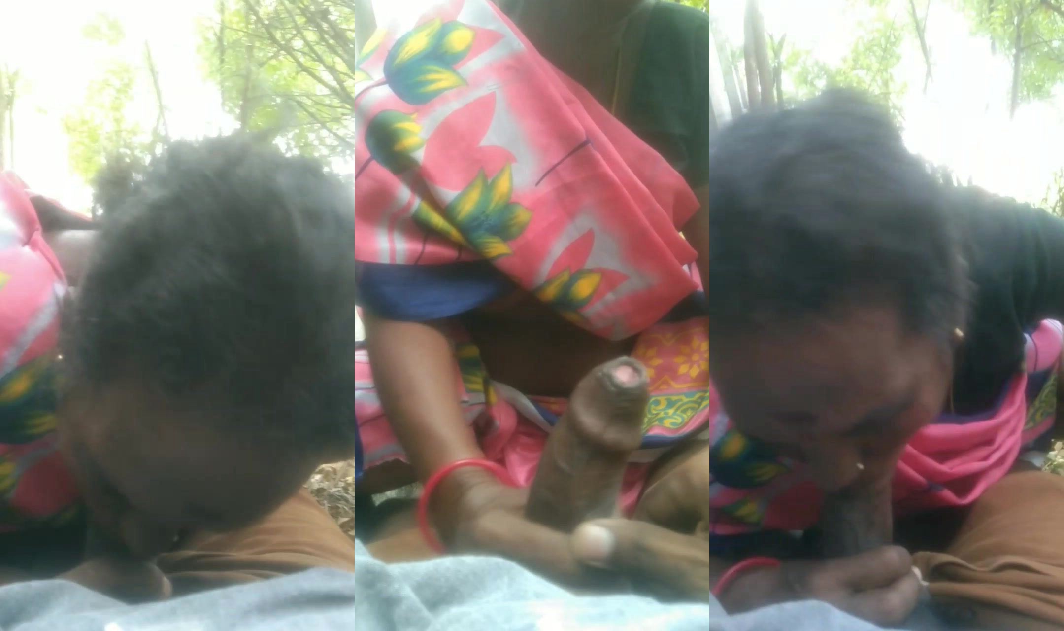 Dirty tamil maid milf aunty real blowjob