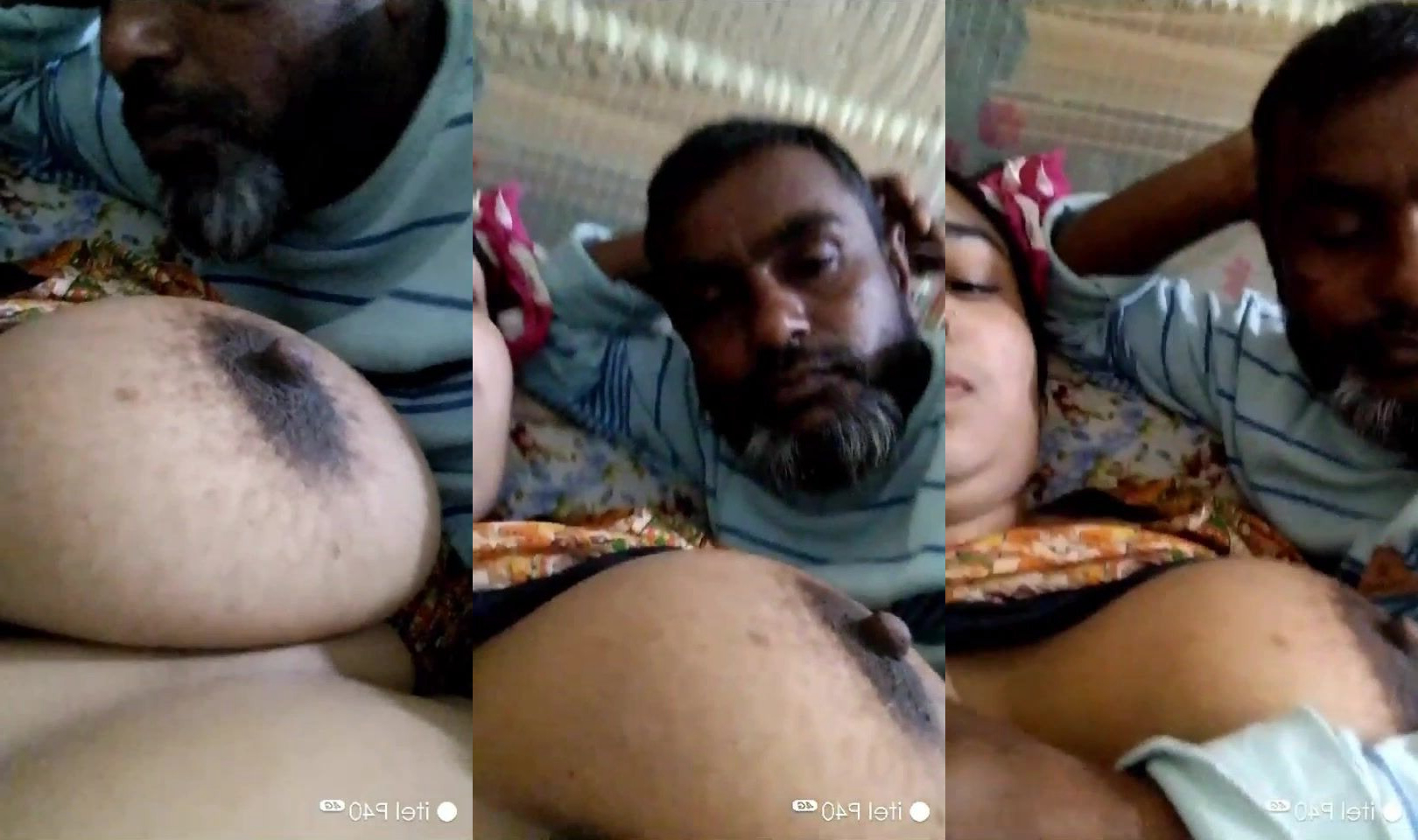 Father-in-laws sucks Bhabhi big boobs
