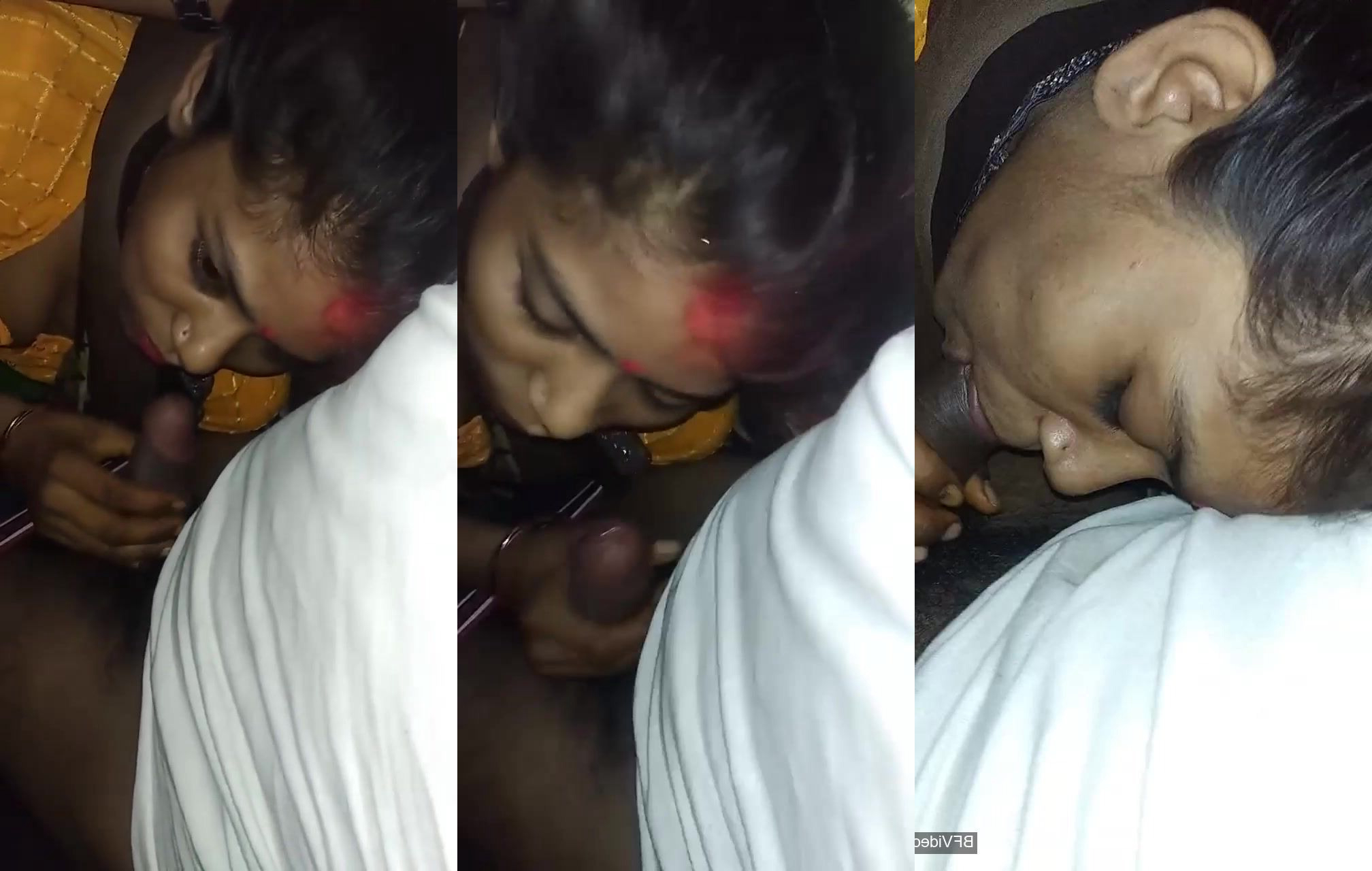 garam Bengali biwi ne husband ko blowjob diya