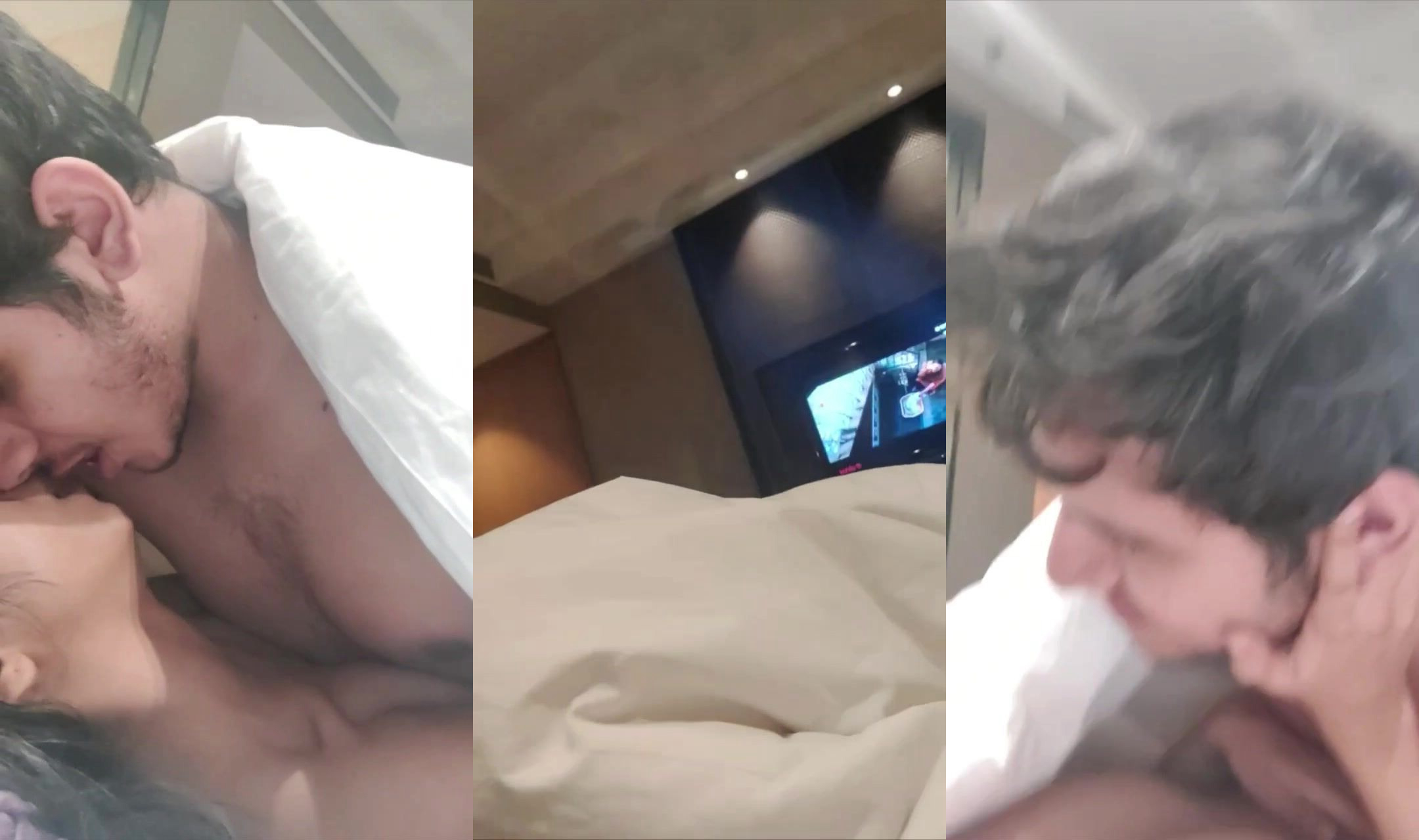 Genuine lovers chudai inside the bedsheet