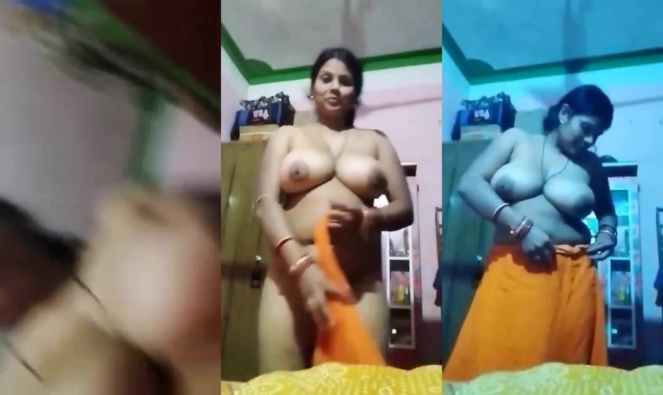 indian Big boobs bhabhi fingering karti hui maje mein