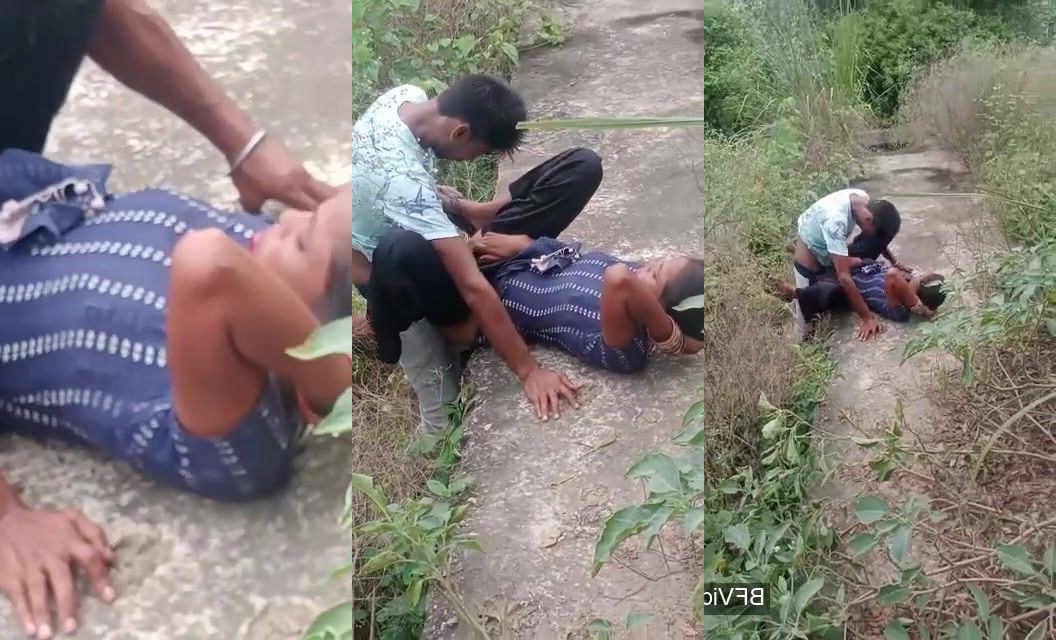 Jawan dehati bhabhi randi ki outdoor chudai mms