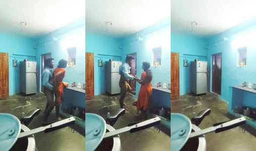 Kitchen mein gf ki doggy style chudai