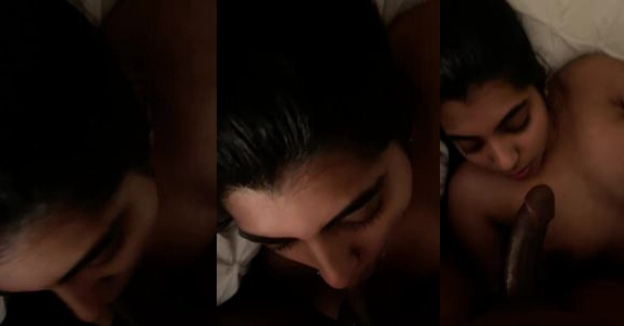 Lollipop ki tarah lund chusa Tamil college girl girl ne