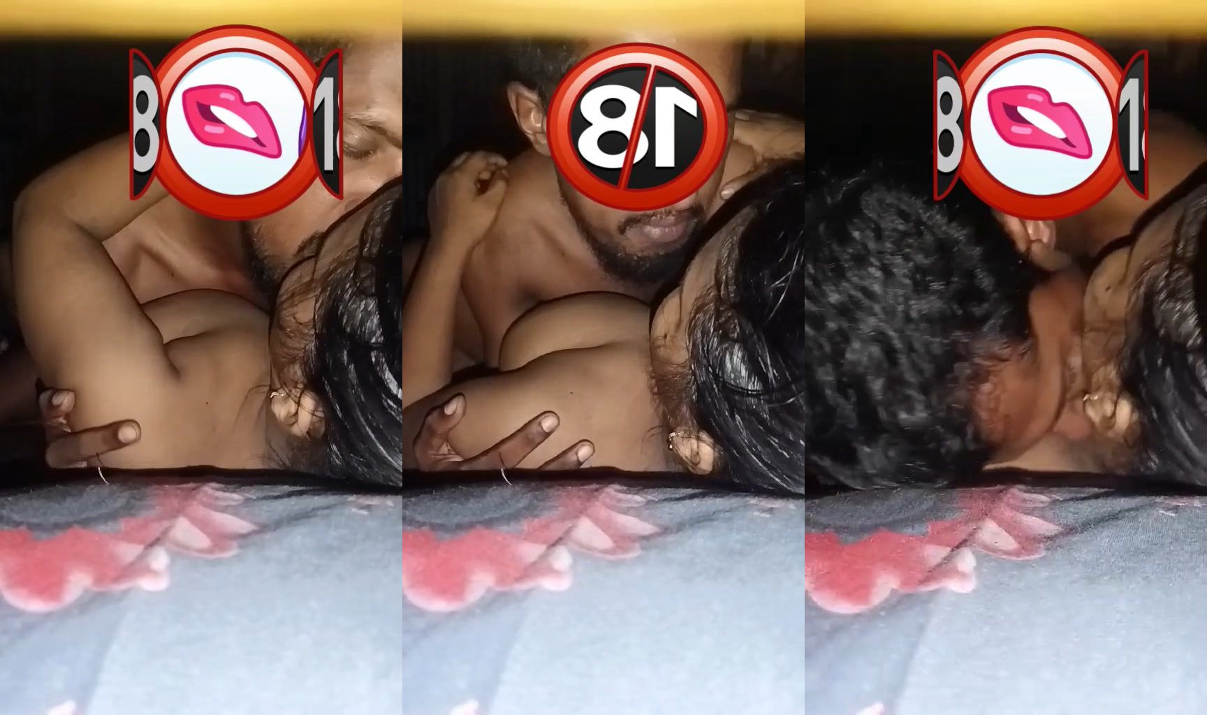 Love couple bina kapdo ke tight hug kiss