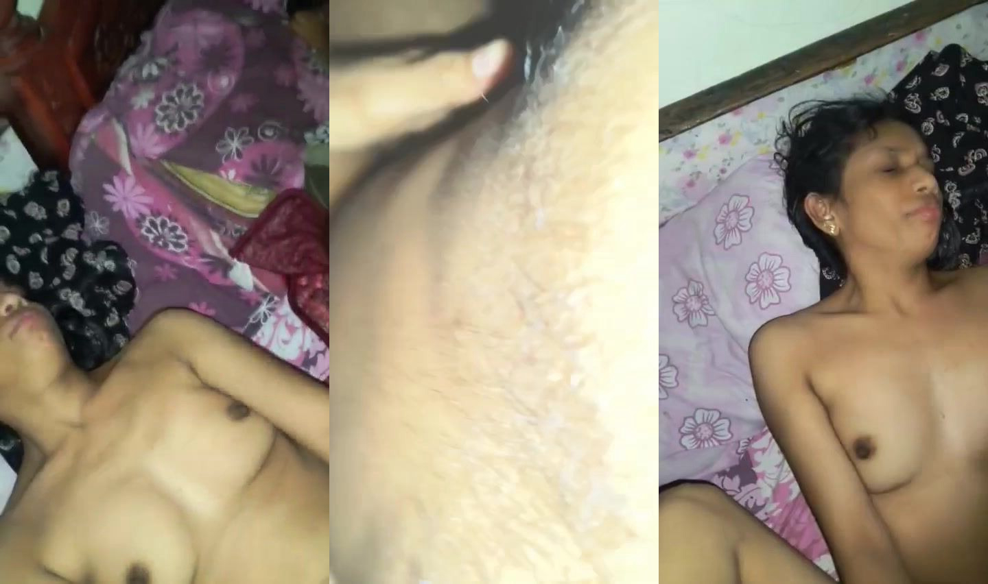 Maid aunty’s first-night fuck masti in the bedroom