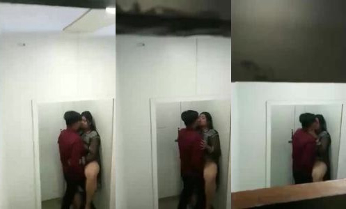 Mall ke bathroom mein premika ki chudai ki mms