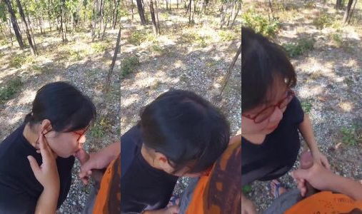 Manipur gaon ki aunty outdoor blowjob short video