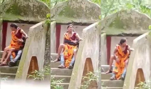 Outdoor mein chud rahi hai garam bhabhi