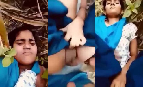 Outdoor khet mein dehati ladki Shilpa ki chudai