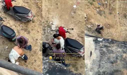 Paise dekar outdoor mein randi ki doggy style chudai