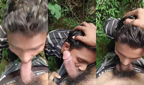 Pune gay boy outdoor blowjob