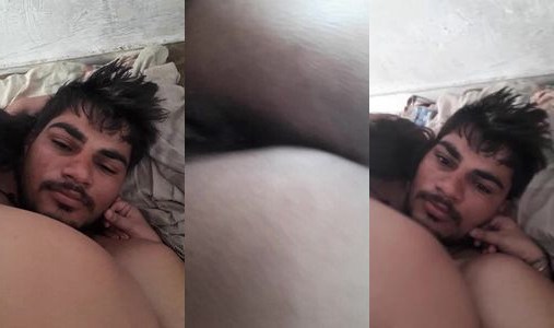 Raipur bhabhi kissing sex in the selfie video