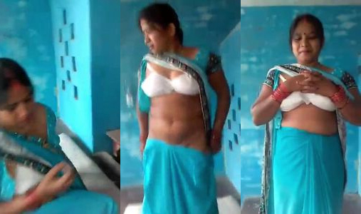 Rajasthan gaon ki milf aunty getting nude