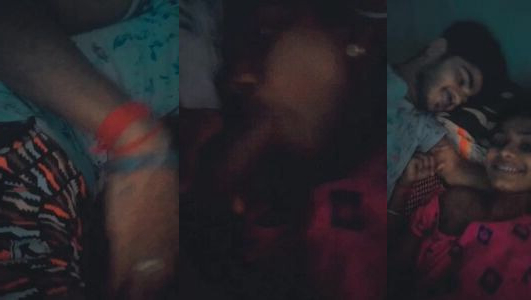 Sweet Step behan welcoming blowjob