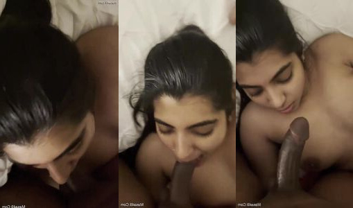 Tamil girl blowjob de rahi hai apne lover ko masti mein