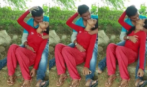 Telugu lovers outdoor sedutive mood