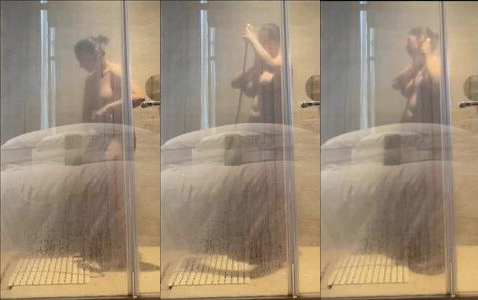 Transparent ghusal khana bina kapdo ke bathing clip